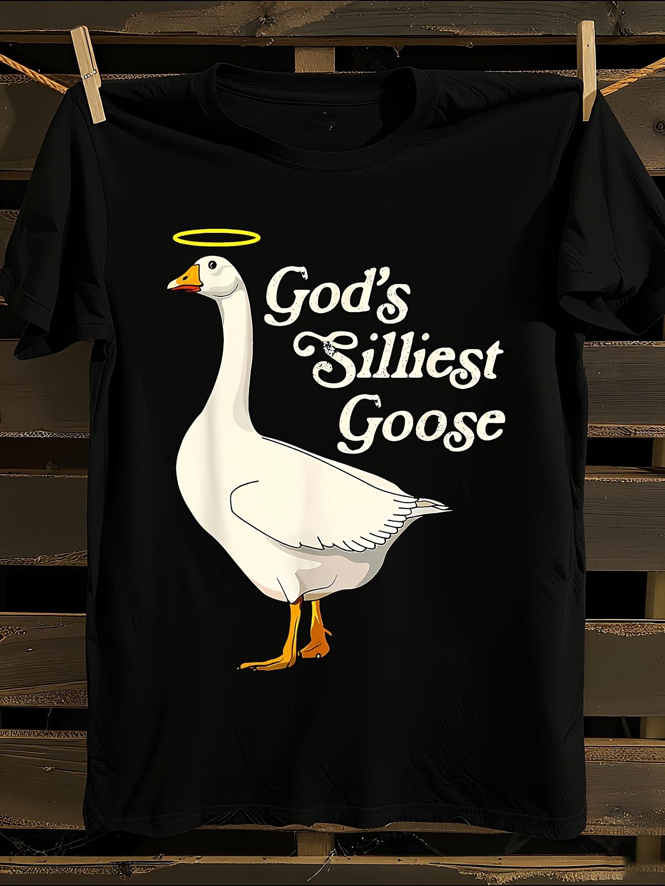 s Funny God s Silly Goose Tshirt L