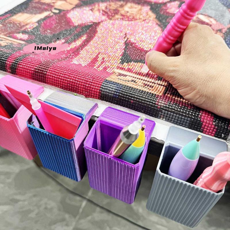 Clip-On Desk Edge Pen Holder And Organizer Easy Installation No Screws Required for Home And Workplace Organization