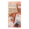 Midori 84695006 Sticker Book for Rotating Date Stamps, Warm Colors