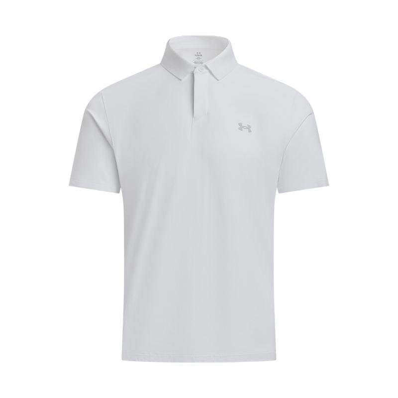 Under Armour Drive Chill Polo Shirt Men s White 1389596-100 MD