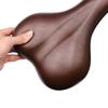 Bicycle Saddle Thicken PU Leather Sponge Shockproof Mountain Road Bike Soft Comfortable Seat Cushion Cycling Accessories