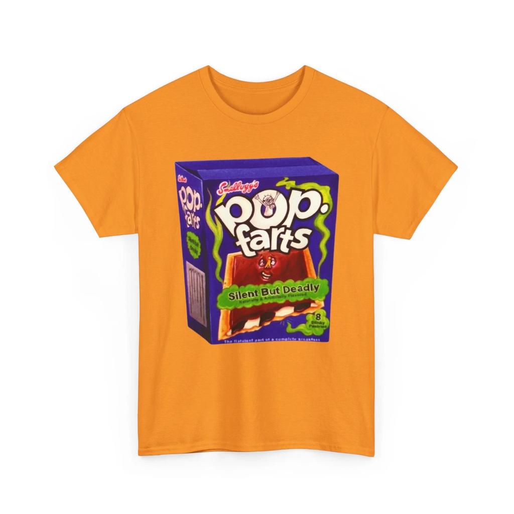 Wacky Packages Pop Farts Printed T shirt Funny Pop Tarts Parody Collectible