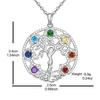 Temu Explosive Personality Fashion Hollow Tree of Life Pendant Micro Diamond Women's Clavicle Necklace