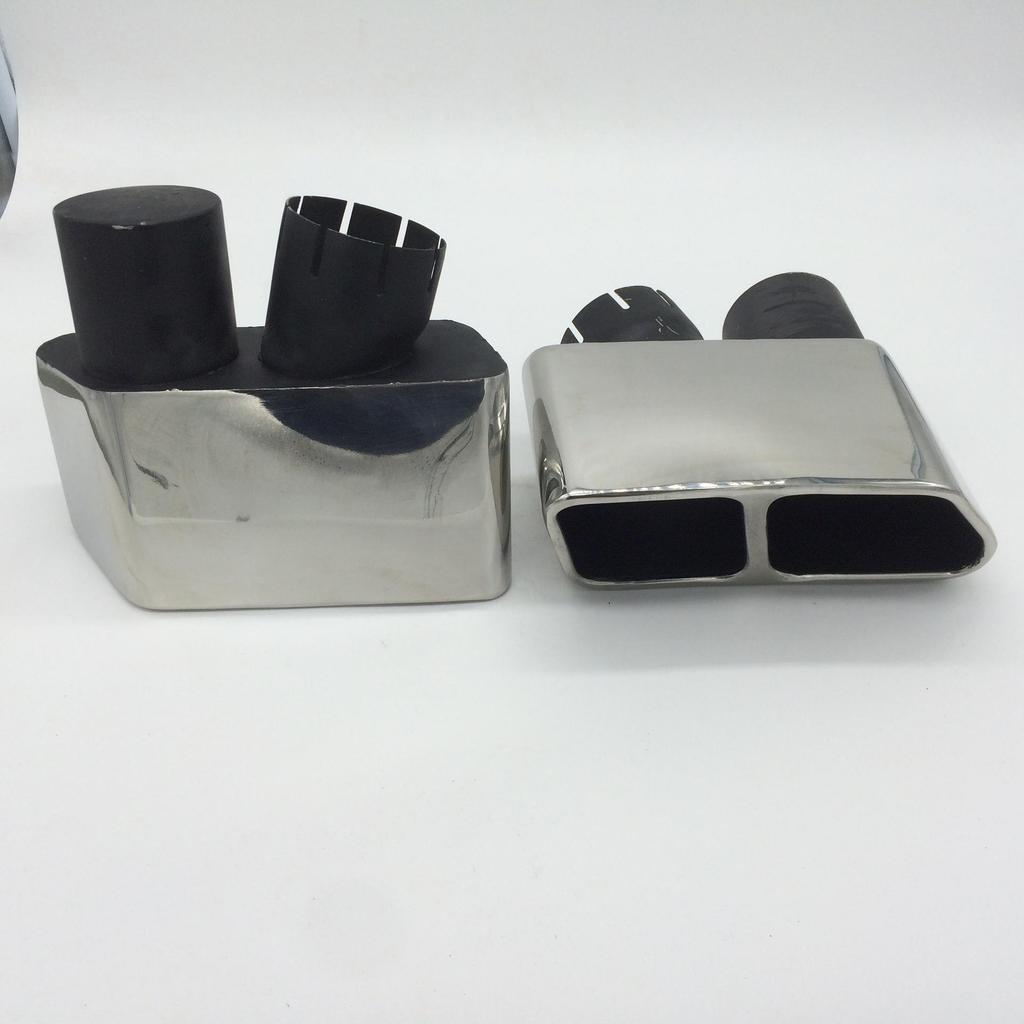 Dual Outlet Stainless Steel Exhaust Tailpipe Cover for BMW Series