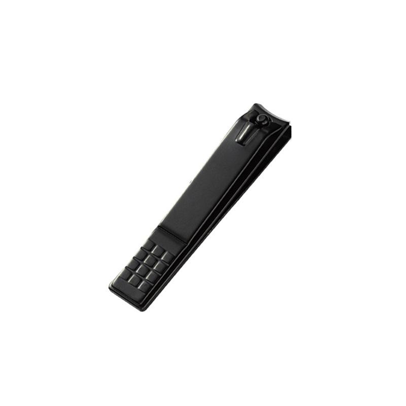 Stainless Steel Nail Clippers Black Large Anti-splash Nail Clippers Portable Nail Clippers Nail Manicure Tools