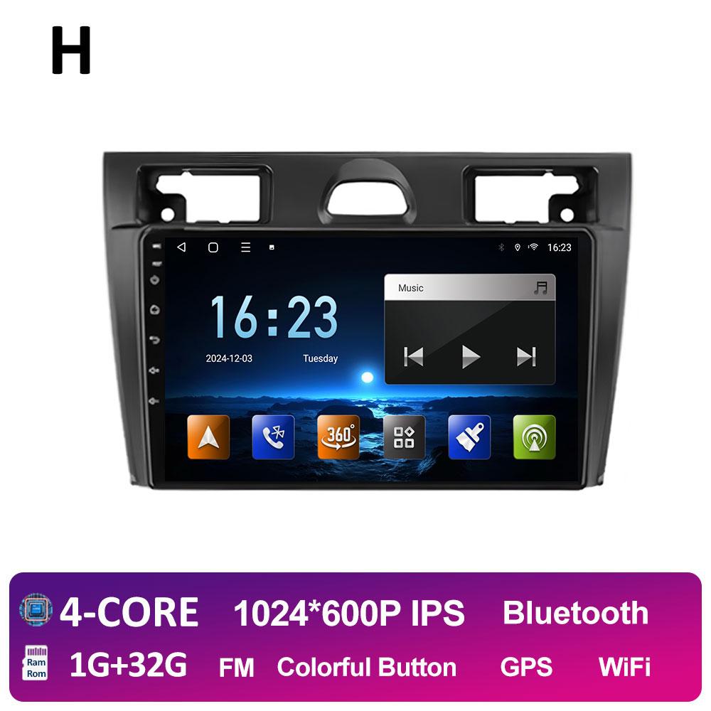 

Интеллектуальная система DSP Стерео для Ford Fiesta Mk VI 5 Mk5 2002 2003 2004 2005 - 2008 Вентилятор охлаждения Беспроводной Carplay Авторадио WIFI