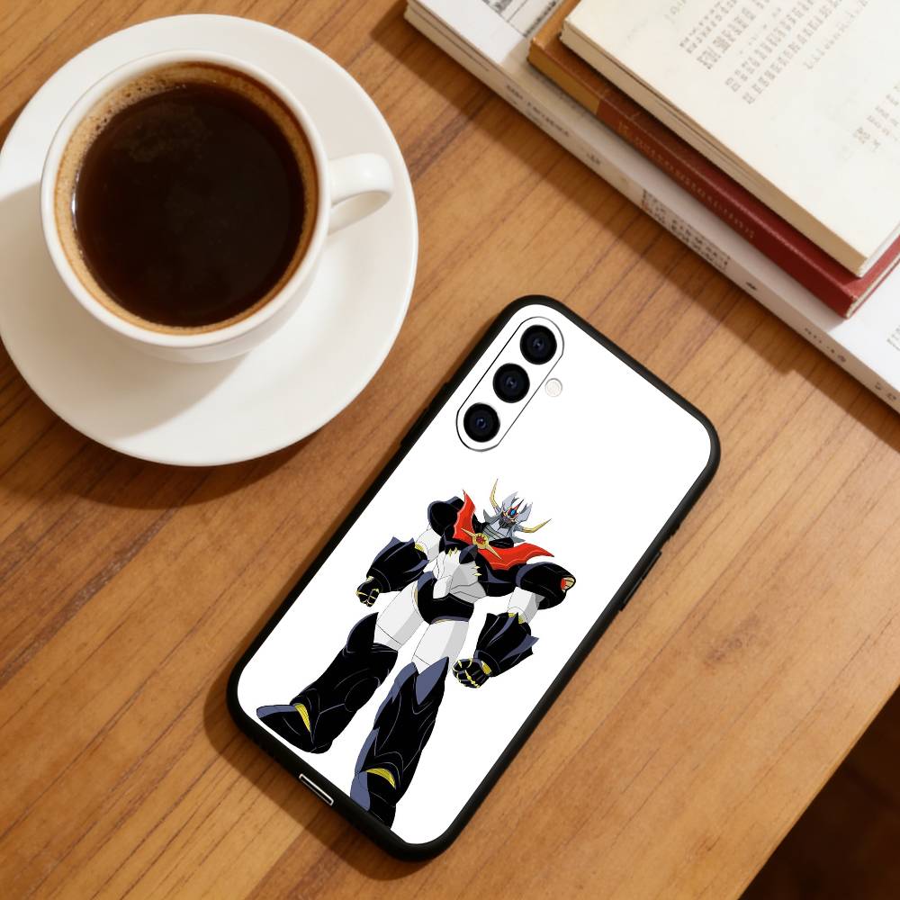 Anime M-Mado K-King Granzort Phone Case For Samsung Galaxy A73,A72,A71,A70,A53,A52,A51,Soft Silicone Black Cover