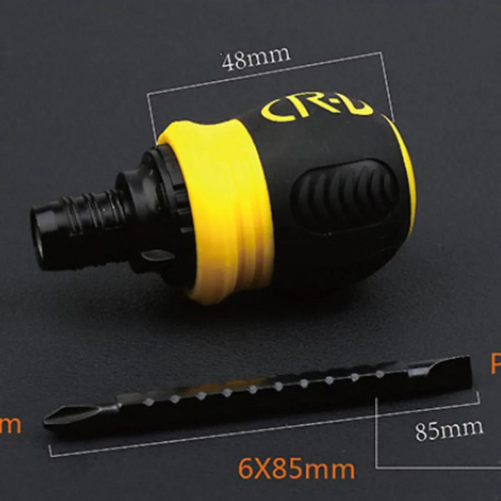 Short Screwdriver repair Tools Mini Ratchet Portable Small Screw Driver Kit Car cellphone Handle Precision Repair kit Hand Tools