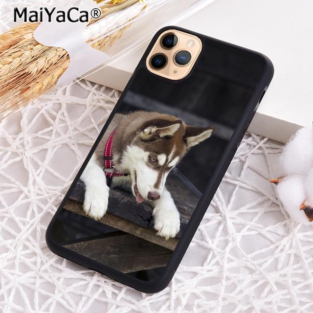 Animal Husky puppy Phone Case Shell For iPhone 17 Air 12 13 16 pro max 15 14 plus Cover coque