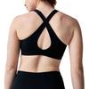 Brooks Chaser Solid Breathable Stretch Sports Bra Women Underwear 300648-001