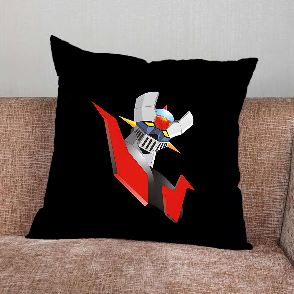 

M-Мазингер Z Робот Наволочка Для Дома Спальни Автомобиля Офиса Украшение Гостиной Дивана Подушка Подходит 16x16Inch