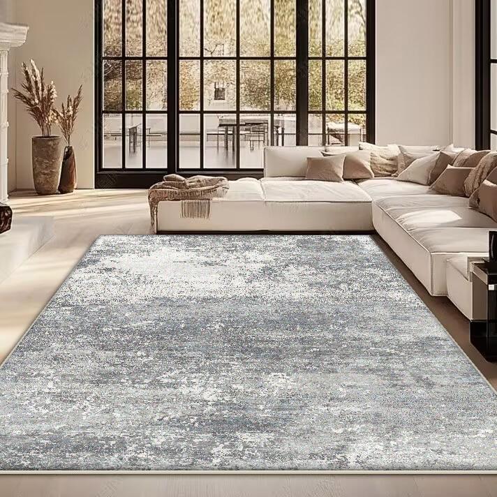 Modern Abstract Art Carpets Living Room Decoration Light Luxury Carpet Home Sofa Floor Mat Washable Bedroom Cloakroom Soft Rugs