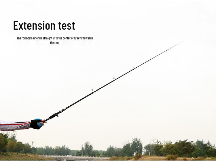 Ultra-Compact Carbon Telescopic Fishing Rod - Portable Mini Lure Rod with Gun and Straight Handle for Long Casting