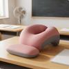 Memory Foam Rest Pillow Ergonomic Chest Support Central Opening Desk Cushion Gray Extended