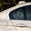 Creative Cats &Heart Pattern Car Sticker Reflective Safety Decal Strong PVC Decal for Vehicle Glass Night Driving