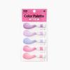 50pcs/lot Memo Pads Material Paper Color palette sticky note Junk Journal Scrapbooking paper Cards Background Decoration