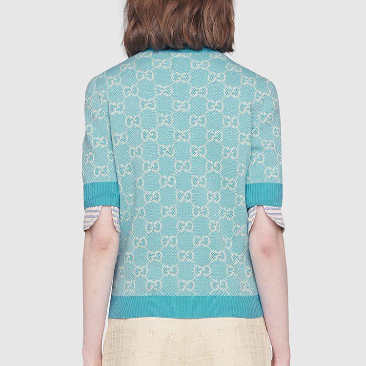 GUCCI Sweater Women's Light Blue 629456-XKBHQ-4692