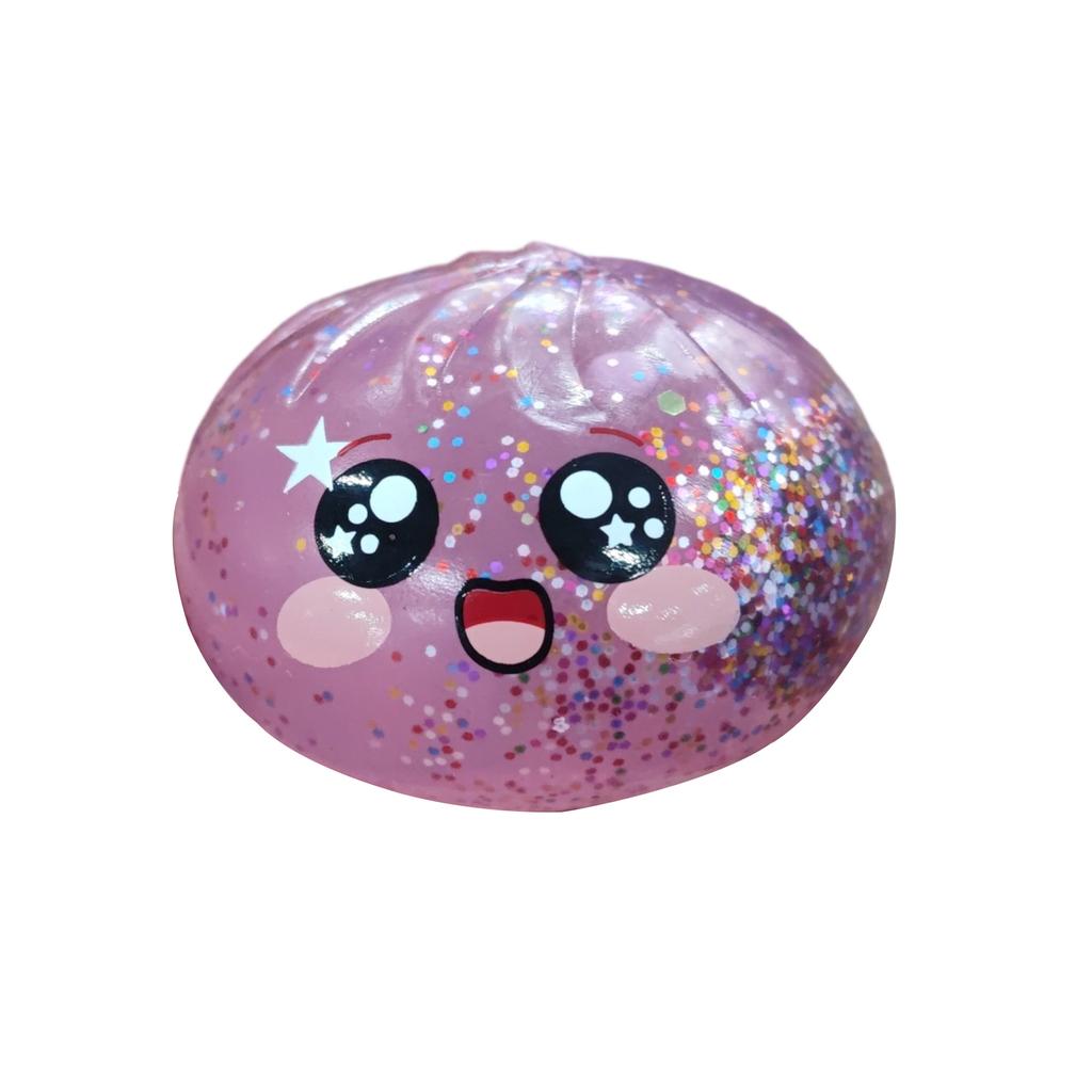 Simulated Roast Pork Bun Toy; Cute Food; Decompression; Bun; Enjoy; Stress . Stress Bun Toy Realistic Steamer Toy