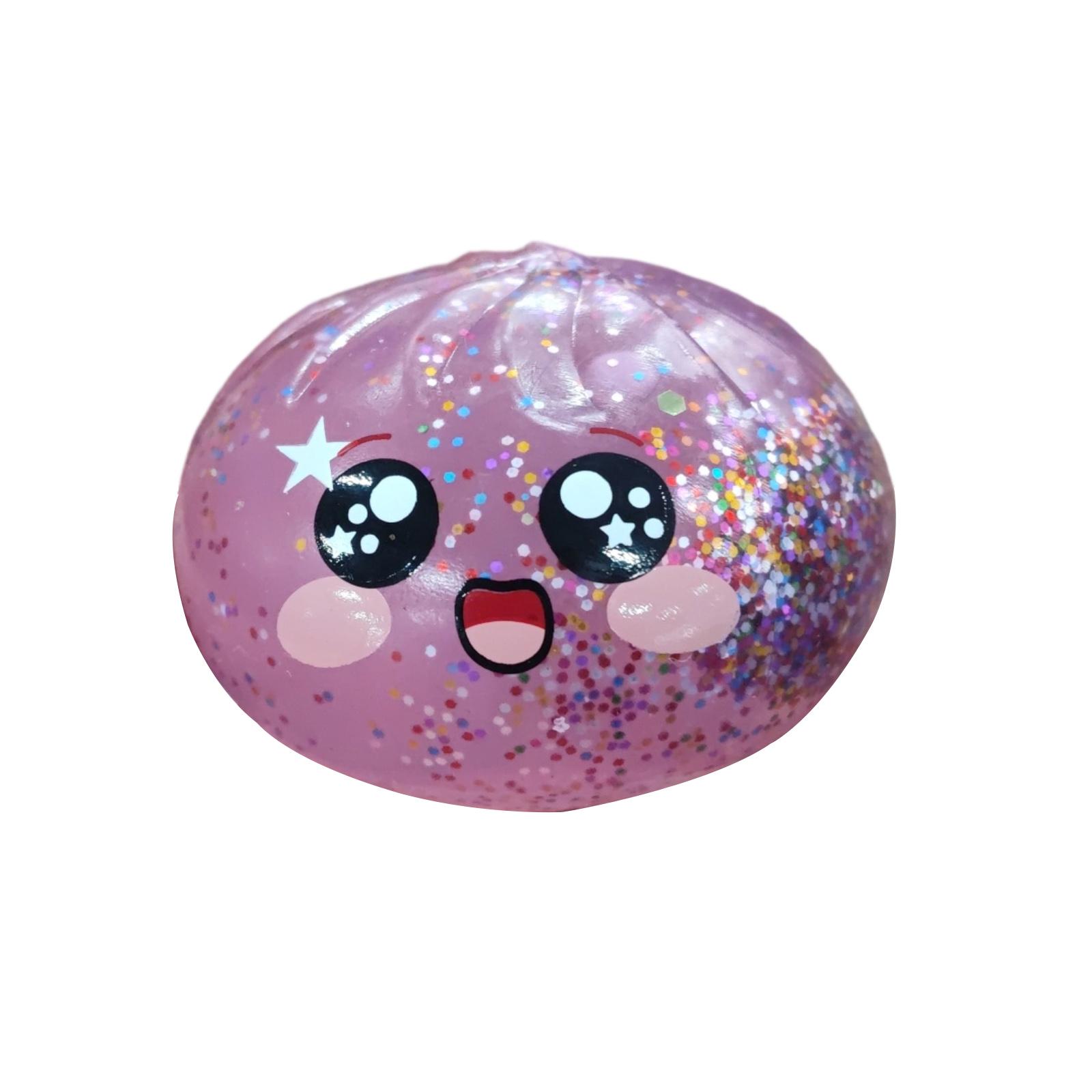 

Dumpling Toy in Steamer Case Slow Rising Dumpling for Stress Relief and Hand Exercise Toys for All Ages One Size