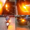 PHINLION 1156 LED Turn Signal Light Bulbs Super Bright 3014 103-SMD BA15S P21W 1156 7506 LED Bulb with Projector for Turn Signal Blinker Lights,
