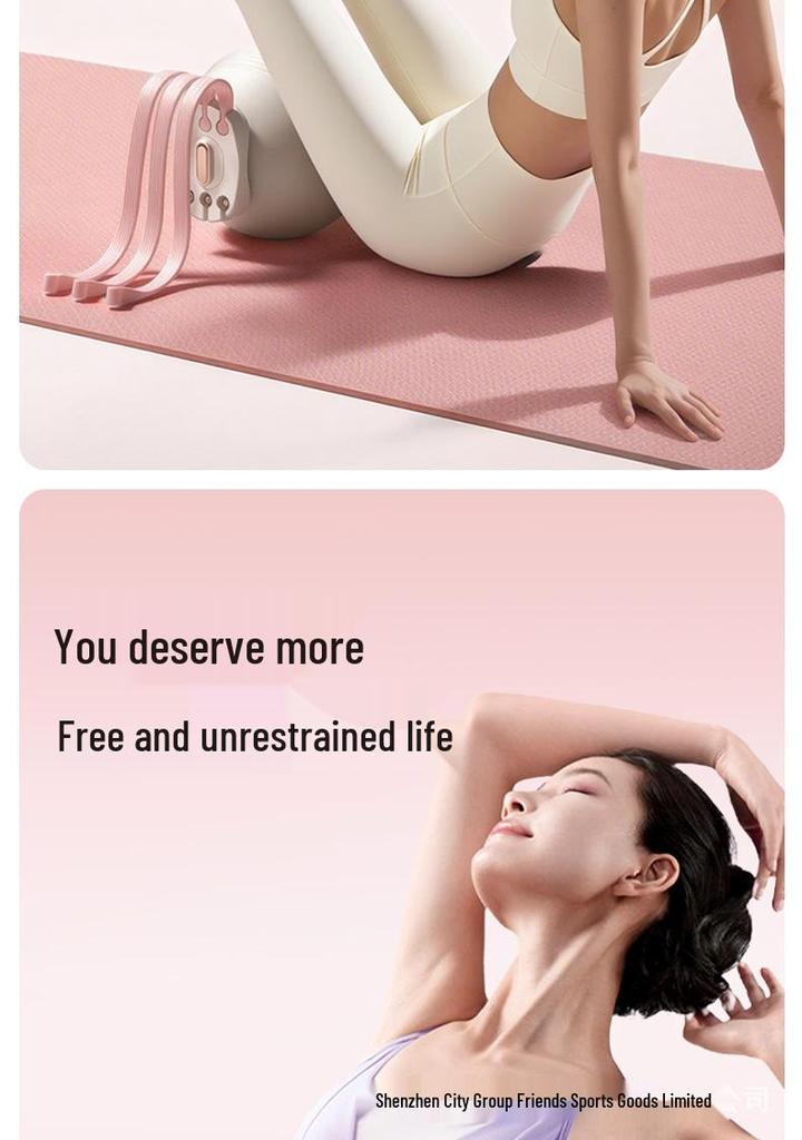Women's Adjustable Kegel Yoga Ball: Pelvic Floor, Thigh, and Hip Shaper Fitness Trainer