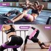 Yoga Band Durable Pull Band Hip Circle Anti-Slip Gym Fitness Resistance Band Exercises Elastic Band