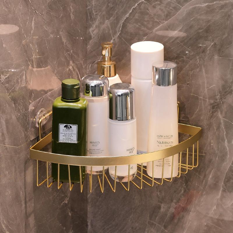 Toilet storage rack bathroom washbasin wall mounted storage rack toilet bathroom cosmetics storage box  bathroom accessories