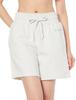 Gelato Pique Fleece Shorts Free Size Women's PWCP235252, Gray,