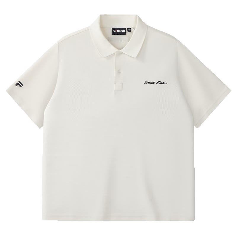 FILA FUSION Men s Knitted Short Sleeve Polo Shirt XXL