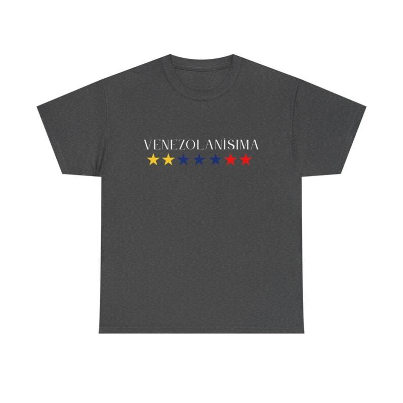 Venezolanísima Camisa  Venezuelan Pride Cotton TShirt  Camisa Venezolana Mujer Ropa Con Bandera De Venezuela Latina Roots Tee S