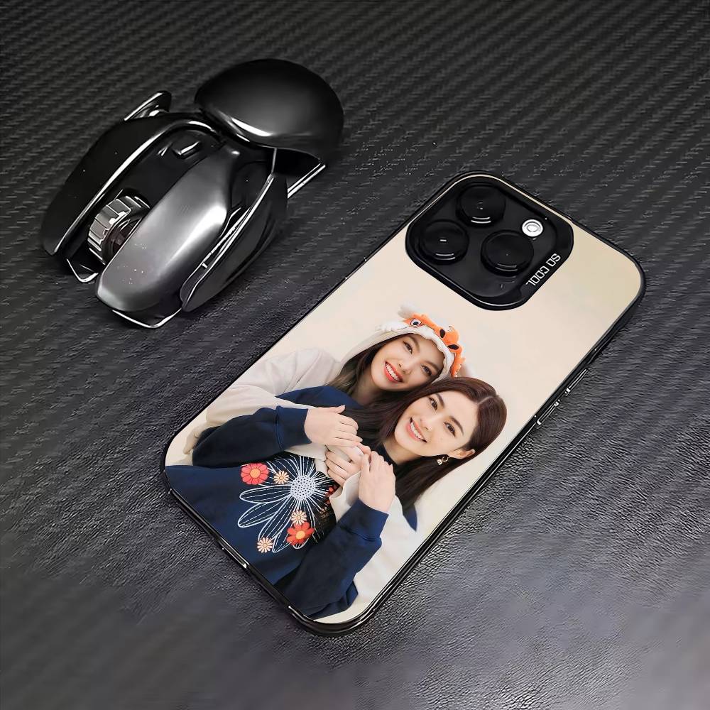 

LingOrm Только ты Чехол для телефона для iPhone 17, 16, 15, 14, 13, 12, 11 Plus, Pro Max Цветной Посеребренный Внутренний чехол iPhone17