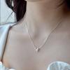 47Bag 925 Silver Mini Ribbon Necklace Tania