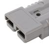 2PCS Universal 175A Quick Disconnect Connector 600V Grey Quick Connect Disconnect Wire Harness Connector Plug Traction System