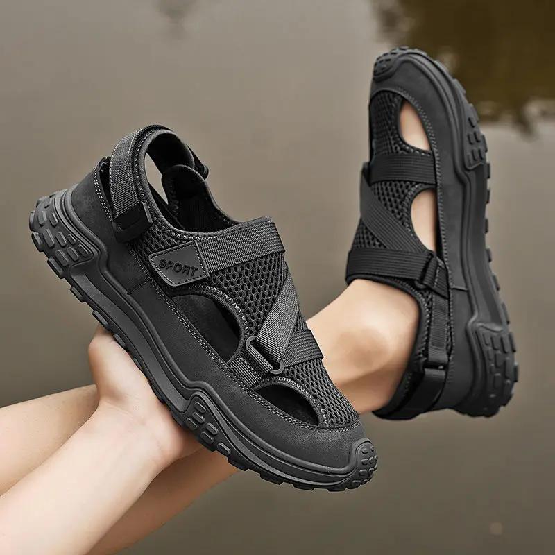 Fashion Trekking Man Sandals Outdoor Hiking Cheap Liquidation Summer 2025 Daily Use Casual Breathable Luxury Designer H 39 Shoes for Men