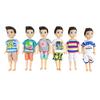 1 Set Doll Suit Handsome Delicate Craft Mini Size Boy Doll Costume Outfit Set for Gift