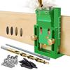 Complete Wood Joinery Set Pocket Hole Jig Featuring Up To 39mm/1.53inch Clamp Ranges for DIY Enthusiasts Woodworkers