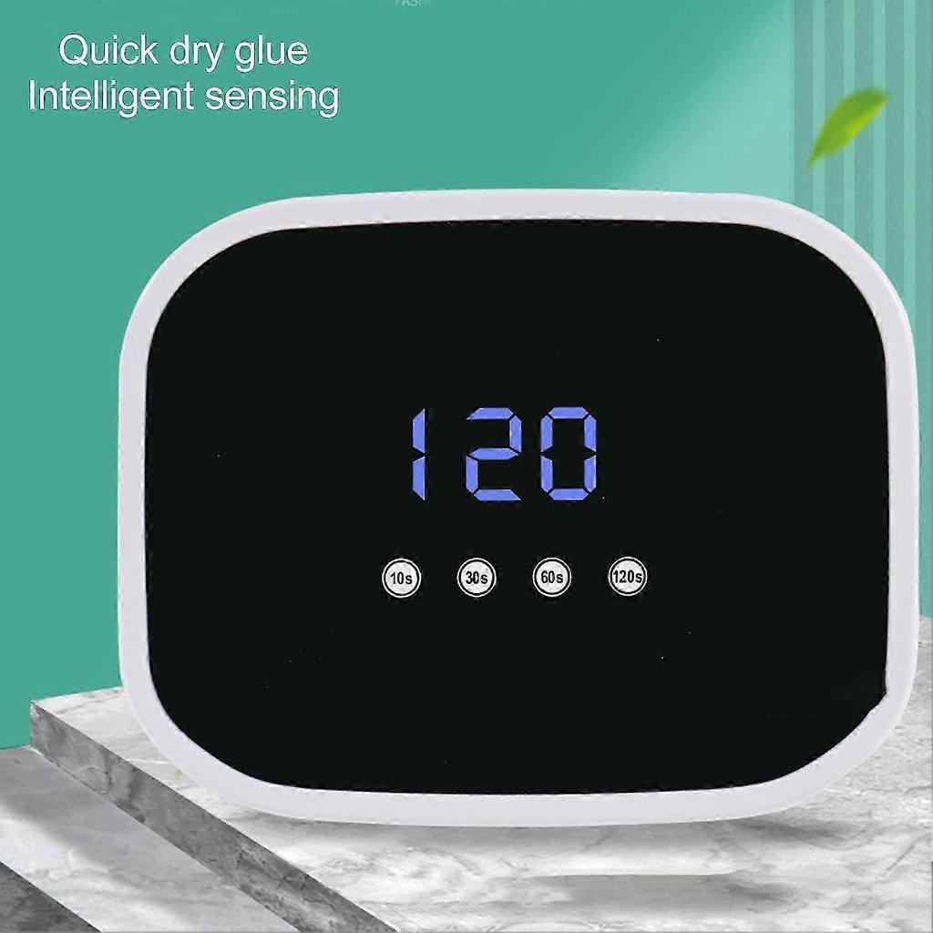2025 Nail Lamp 168W Large Screen Digital Display 42pcs Light Chips Fast Drying LED Nail Dryer 100?240V US PlugYMMR)