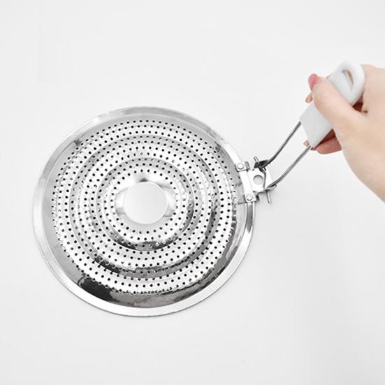 Heat Diffuser Plate Stainless Steel Cookware Protector for Gas And Electric Stoves Even Heat Distribution Cooking Induction Adapter for Pots