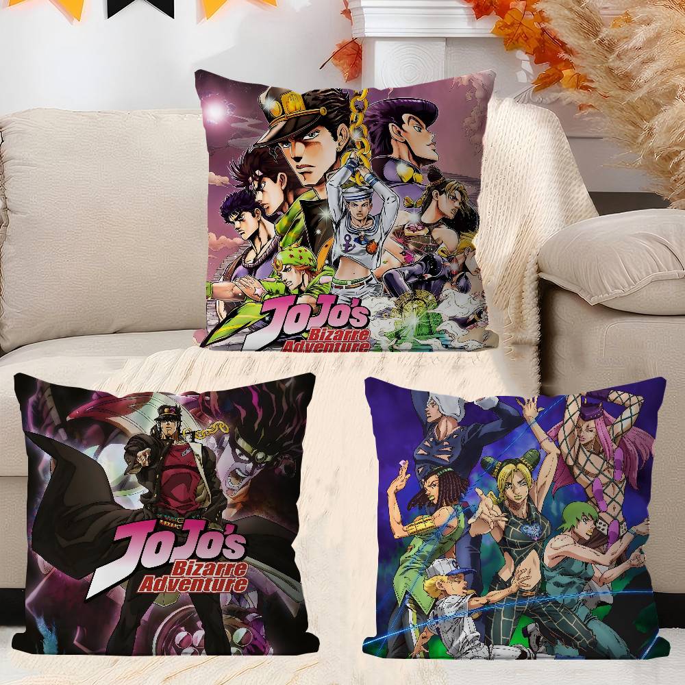 Anime J-JoJo Kissenbezug Kissenbezug Wohnzimmer Sofa Heimdeko Angepasst