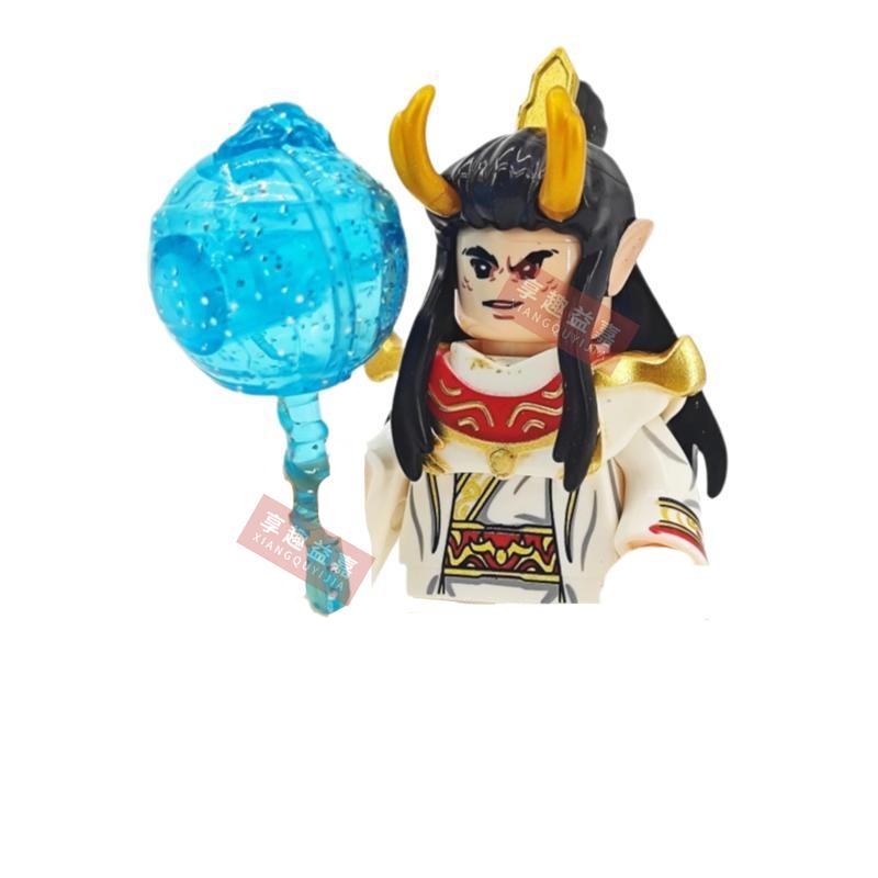 China Masterwork Journey to the West Sun Wukong Movie Building Blocks Model Bricks mini Action toy Figures Toy gift for children