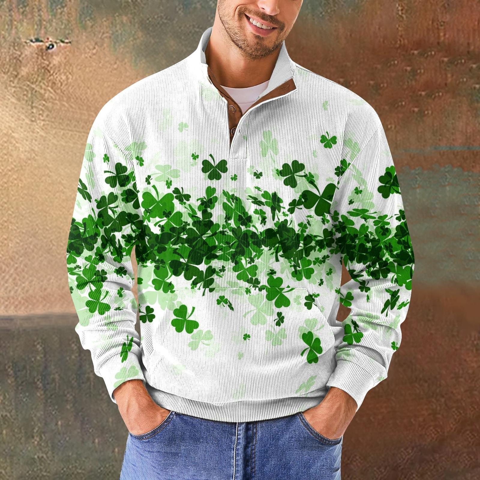 

Весна та чоловічий світшот зі стоячим коміром - це повсякденні светри для активного відпочинку XXL