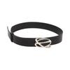 Retro Black Elegant Waist Belt For Women With Unique Design For Everyday Wear