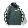 Men's Stand-up Collar White Jacket Spring and Autumn Casual Jacket Korean Version Trendy Men's Clothing