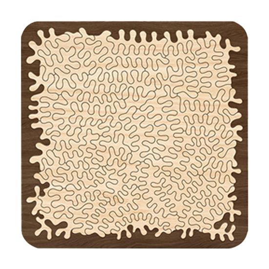 

Cat Paw Wooden Jigsaw Puzzle Focus Logic Training Wood Animal Puzzle Game Educational Difficult Puzzle Toy Decoration B