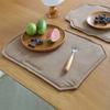 Rustic Placemat Heat Resistant Table Protector Mat Machine Washable Wrinkle Free Dining Placemat for Party Farmhouse Home