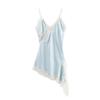 Asymmetrical Lace Strappy Dress - Fashionable European & American Holiday Style