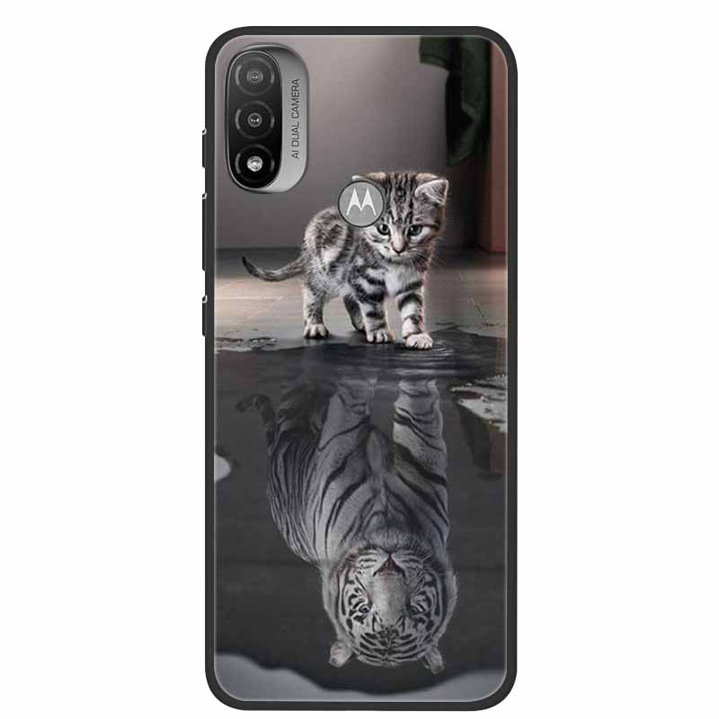For Moto E20 Case Shockproof Soft Silicone Back Cover For Motorola Moto E20 6.5" Phone Cases For Moto E 20 XT2155 Coque Fundas