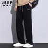 JEEP SPIRIT Men's Corduroy Straight-Leg Casual Pants