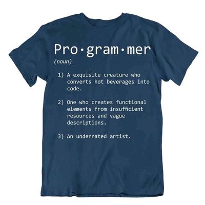 T-shirt Programmeur Fonction Meilleur Élément T-shirt Langage Informatique Vêtement