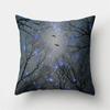 Office Living Room Home Pillowcase Night Moonlight Scenery Pillowcase Car Ornaments